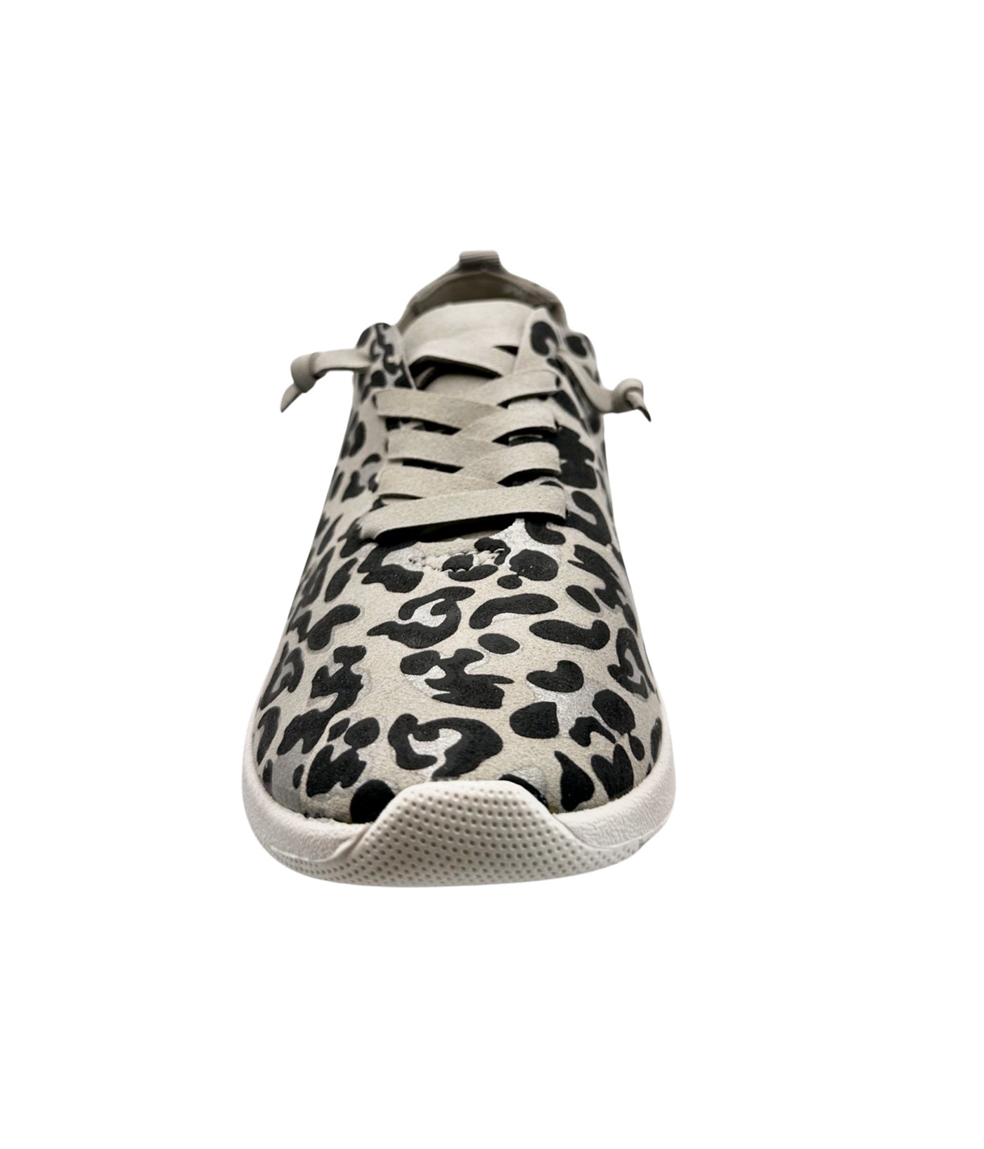 Mayo Sneaker in Light Grey Leopard Southern Soul Collectives