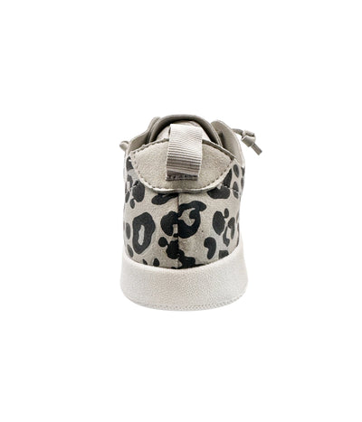 Mayo Sneaker in Light Grey Leopard Southern Soul Collectives