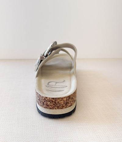 Mickie Western Slides in Cream Southern Soul Collectives