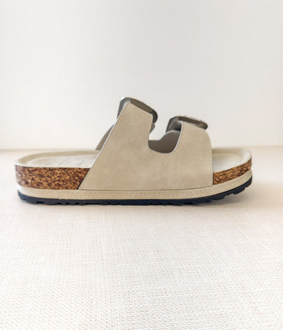 Mickie Western Slides in Cream Southern Soul Collectives