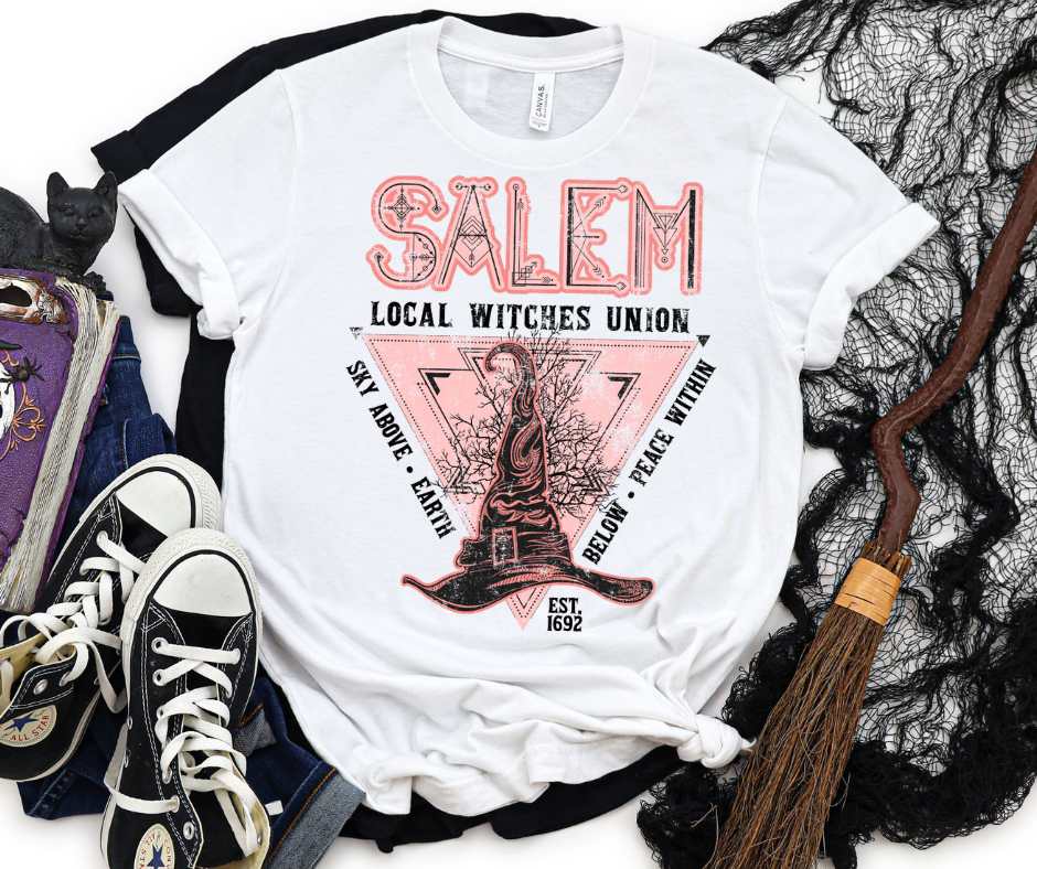 Salem witches union Graphic T-shirt T-Shirt Southern Soul Collectives 
