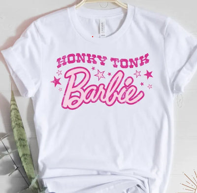 Honky Tonk Barbie Graphic T-shirt  Southern Soul Collectives 