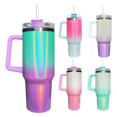 40oz Rainbow Tumbler  Southern Soul Collectives 