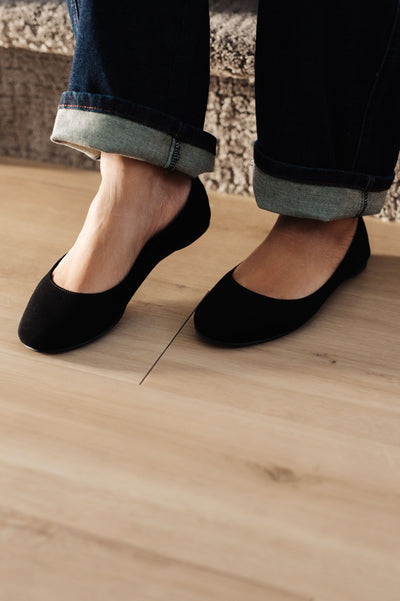 On Your Toes Ballet Flats in Black Womens Southern Soul Collectives