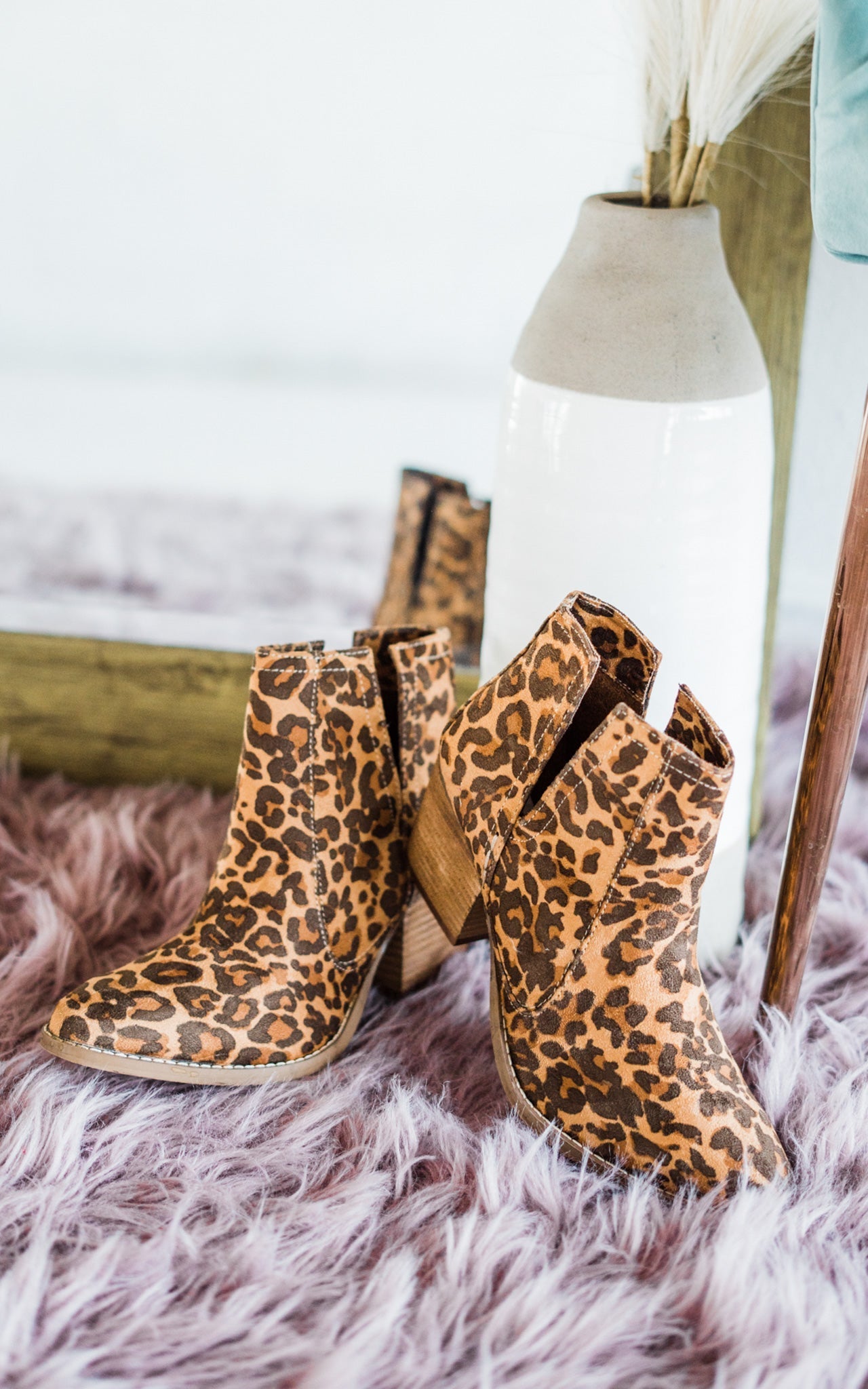 Tarim Bootie in Leopard Southern Soul Collectives