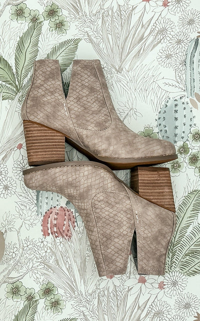 Tarim Bootie in Taupe Southern Soul Collectives