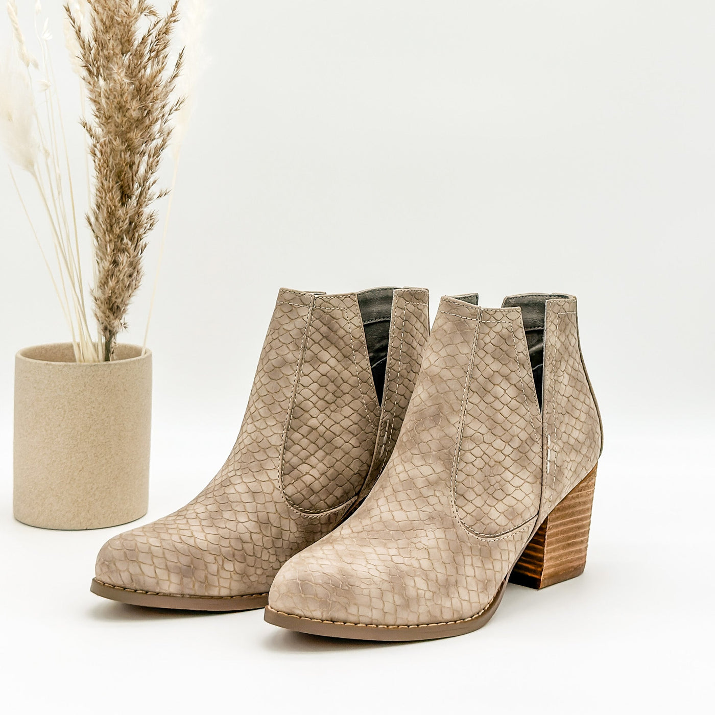 Tarim Bootie in Taupe Southern Soul Collectives