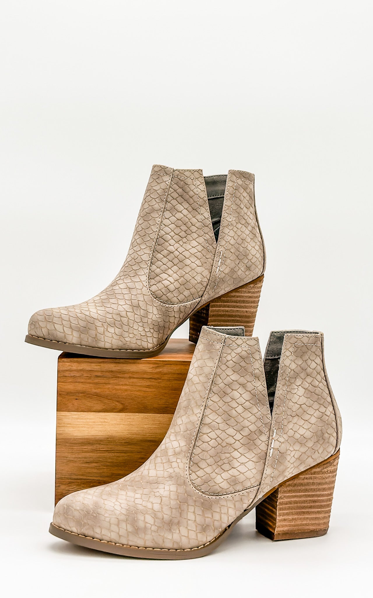 Tarim Bootie in Taupe Southern Soul Collectives