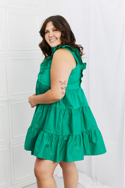 Hailey & Co Play Date Full Size Ruffle Dress  Southern Soul Collectives 