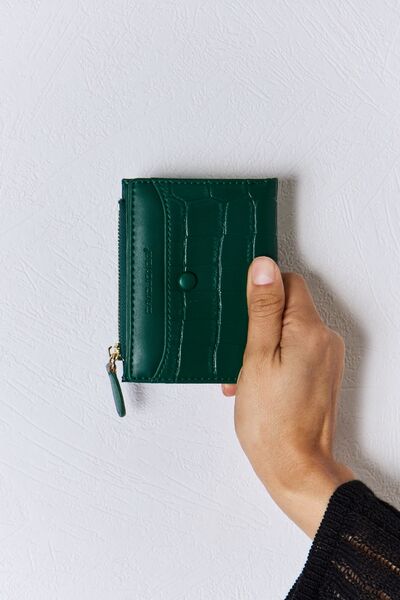 Textured Vegan Leather Mini Wallet in Multiple Colors  Southern Soul Collectives