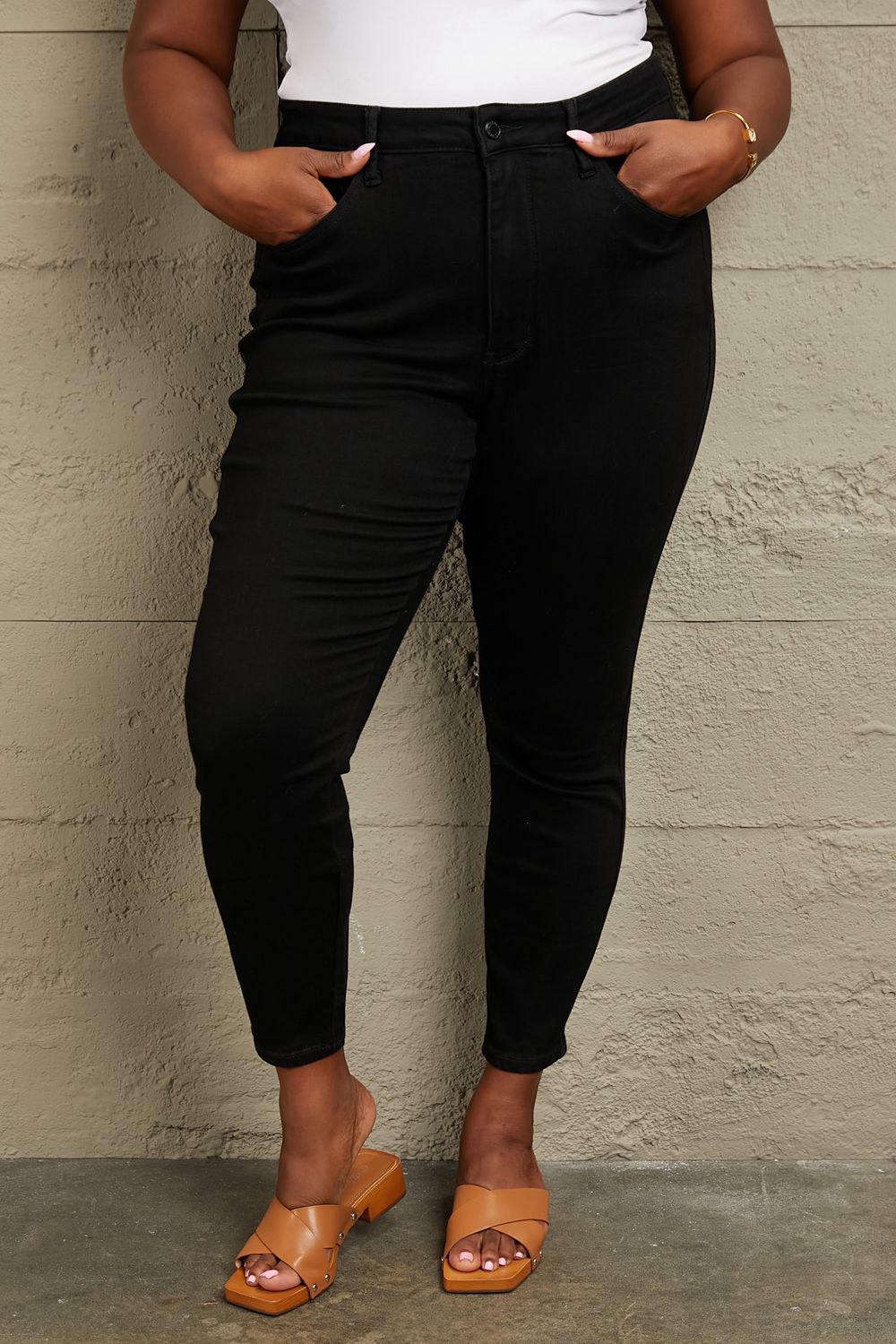 Judy Blue Full Size Tummy Control High Waisted Classic Skinny Jeans  Southern Soul Collectives 