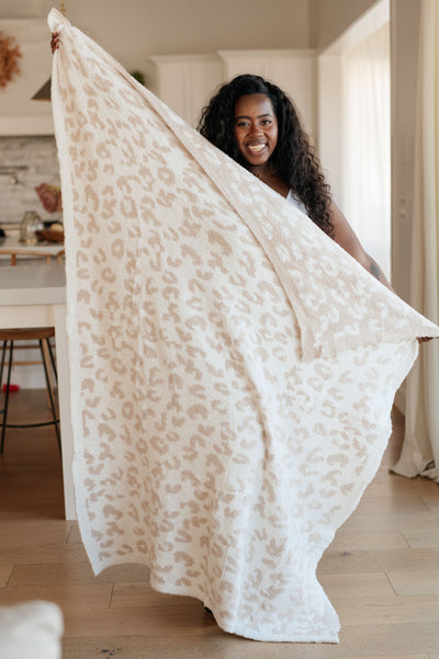Ari Blanket Single Cuddle Size in Neutral Animal Womens Southern Soul Collectives
