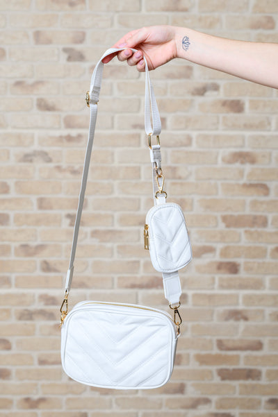 Under Your Spell Crossbody in White Accessories Southern Soul Collectives