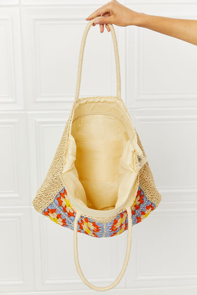 Off The Coast Straw Tote Bag  Southern Soul Collectives 