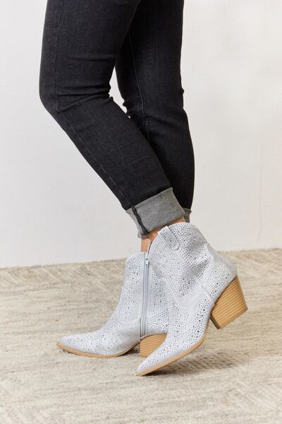 Rhinestone Ankle Cowboy Boots  Southern Soul Collectives