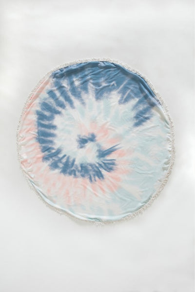Justin Taylor Dreamland Tie Dye Round Beach Towel  Southern Soul Collectives 