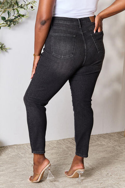 Judy Blue High Waist Denim Jeans in Black