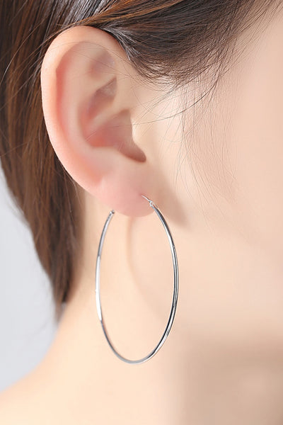 925 Sterling Silver Hoop Earrings  Southern Soul Collectives 