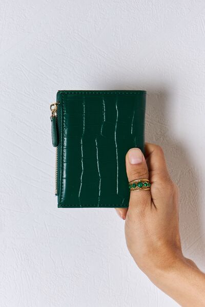 Textured Vegan Leather Mini Wallet in Multiple Colors  Southern Soul Collectives