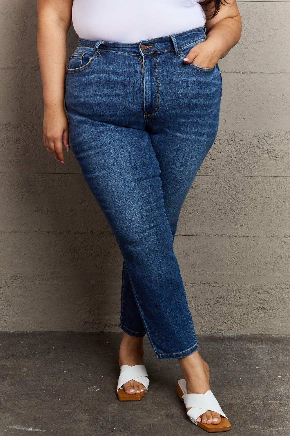 Judy Blue Taylor High Waist Shield Back Pocket Slim Fit Jeans  Southern Soul Collectives 