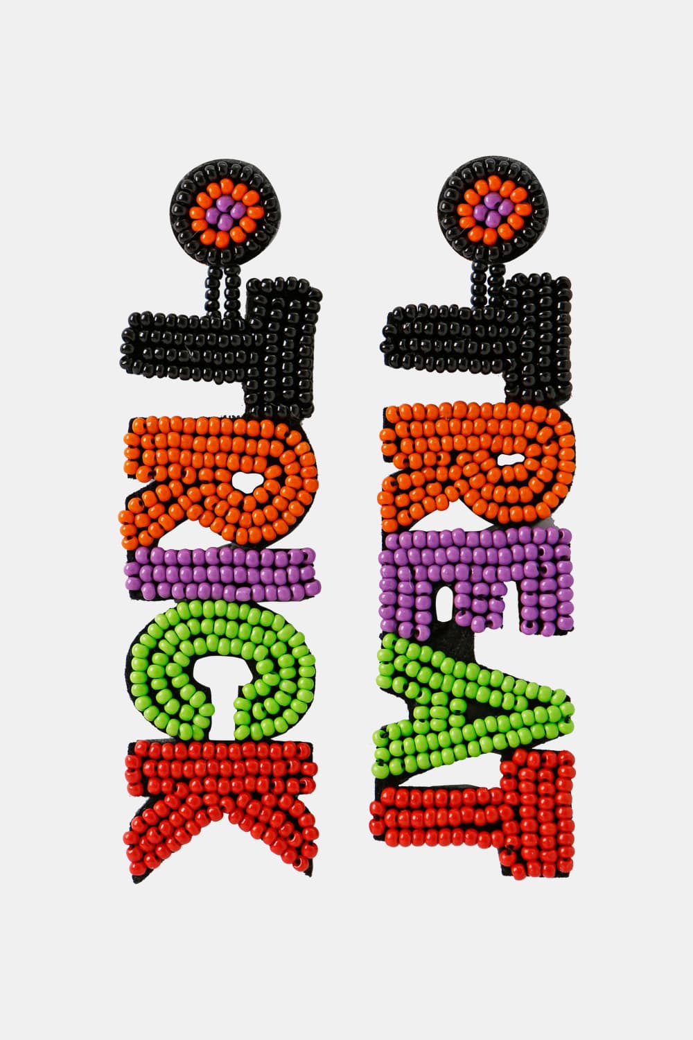 TRICK OR TREAT Beaded Dangle Earring  Southern Soul Collectives 