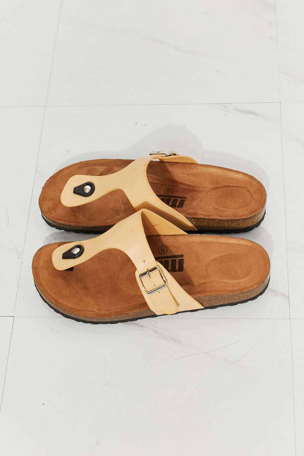 Drift Away T-Strap Flip-Flop in Sand  Southern Soul Collectives 