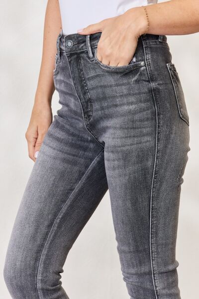 Judy Blue Full Size High Waist Tummy Control Release Hem Skinny Jeans  Southern Soul Collectives