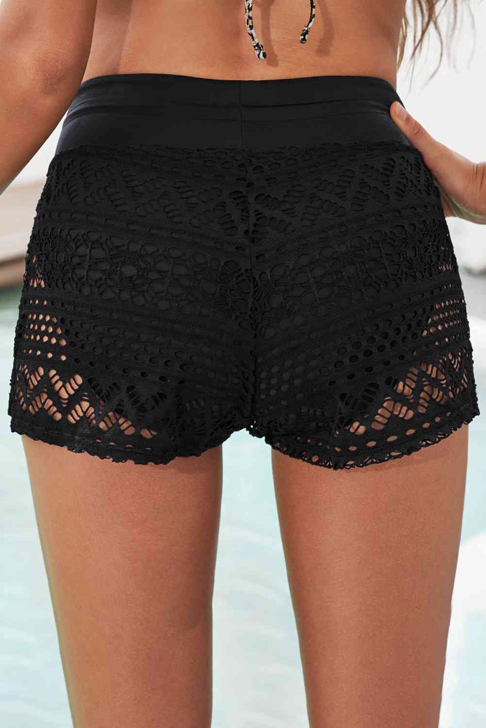 Full Size Drawstring Waist Swim Shorts  Southern Soul Collectives