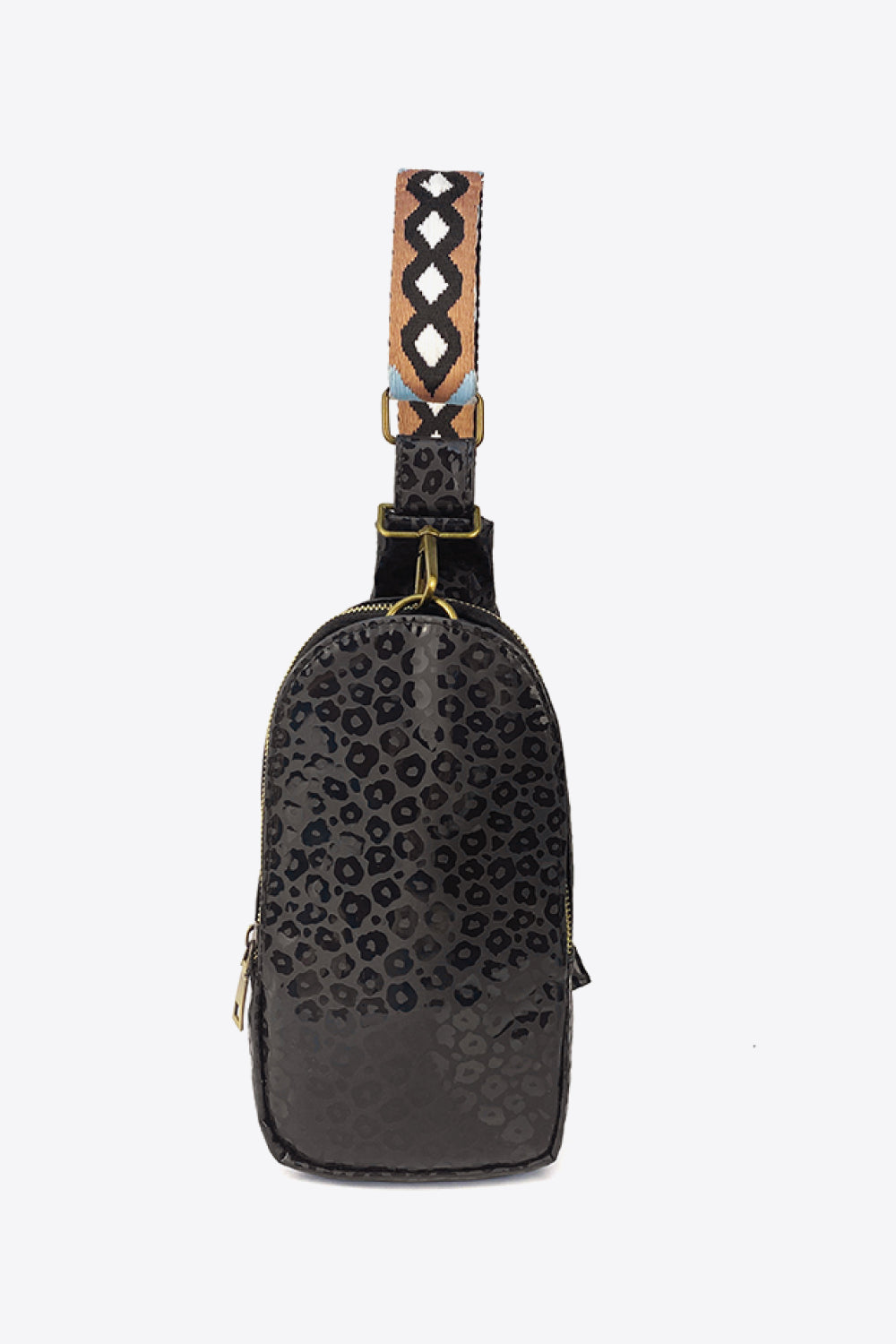 Printed Vegan Leather Crossbody Sling Bag  Southern Soul Collectives 