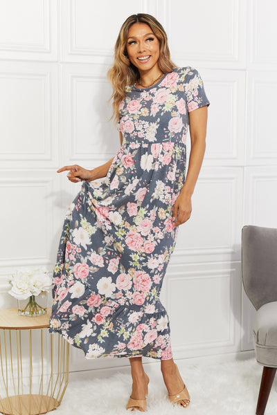 BOMBOM In Bloom Floral Tiered Maxi Dress  Southern Soul Collectives 