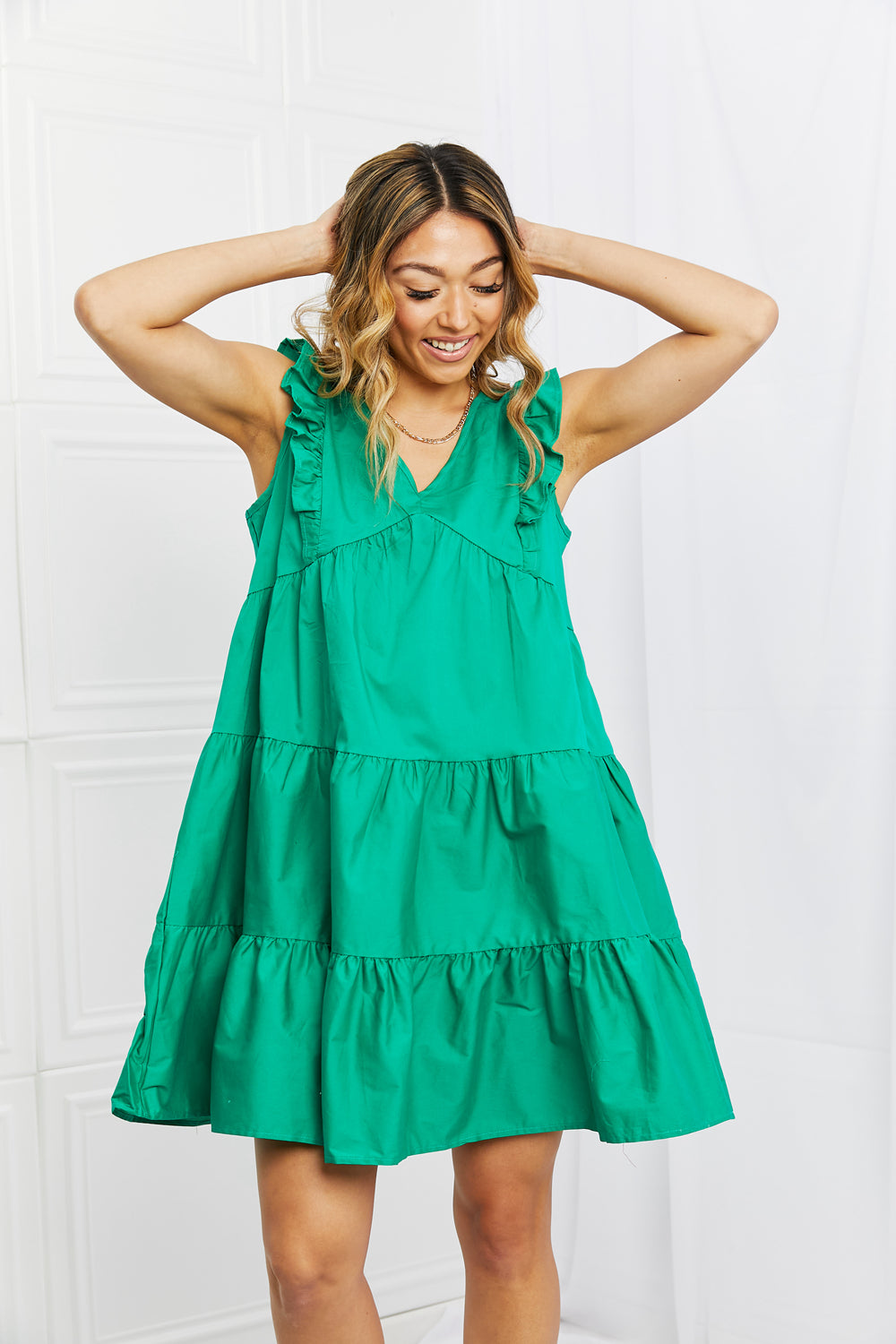 Hailey & Co Play Date Full Size Ruffle Dress  Southern Soul Collectives 