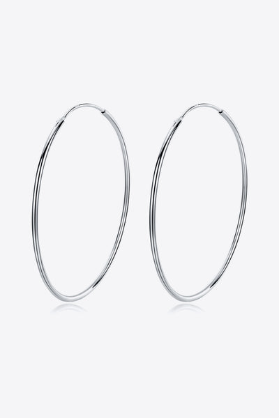 925 Sterling Silver Hoop Earrings  Southern Soul Collectives 