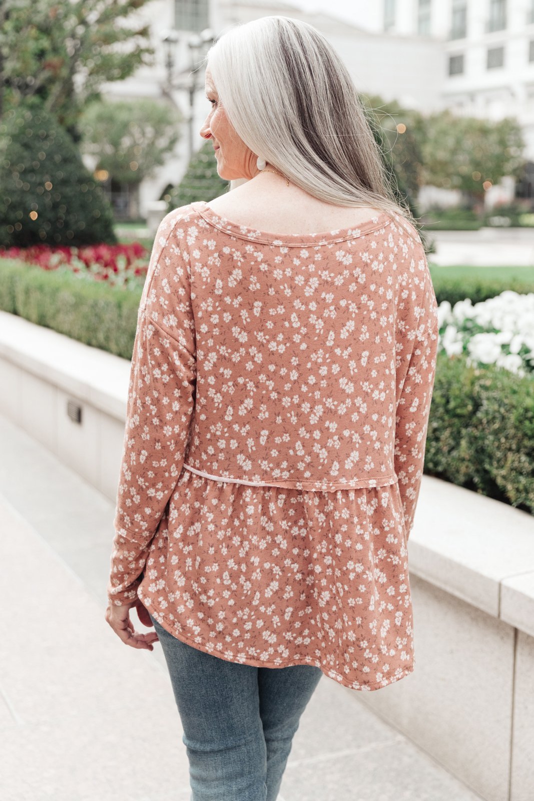 All About Flowers Top In Ginger Womens Southern Soul Collectives 