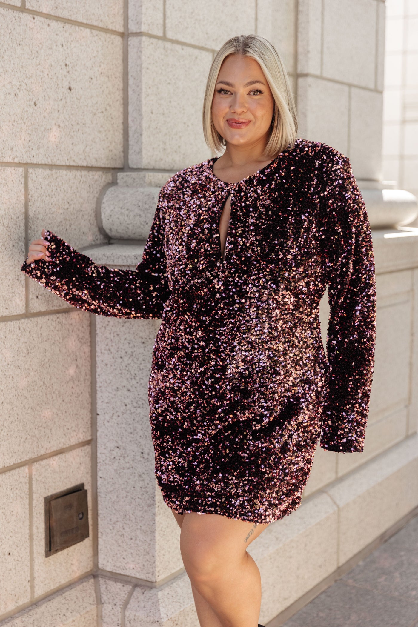 All That Glitters Sequin Dress Womens Southern Soul Collectives