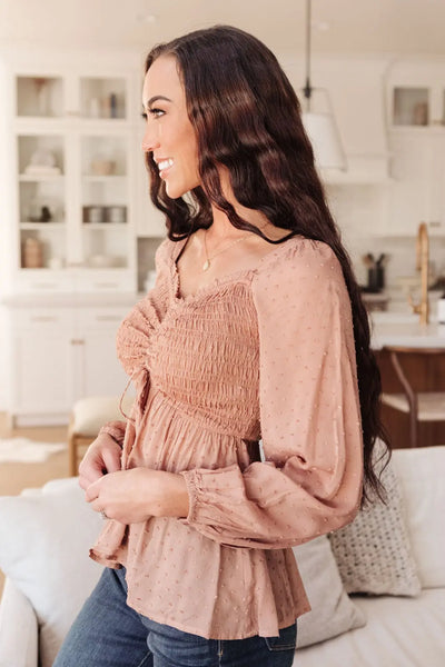 Always Lovely Top In Mauve Womens Southern Soul Collectives 