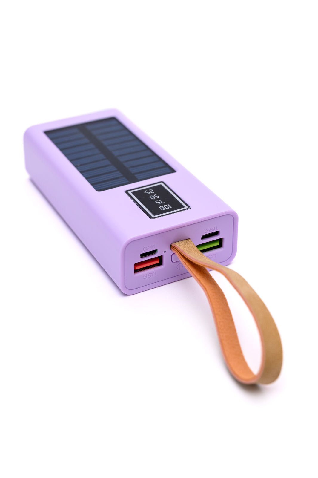 Best Life Solar Powered Portable Charger in Purple Womens Southern Soul Collectives