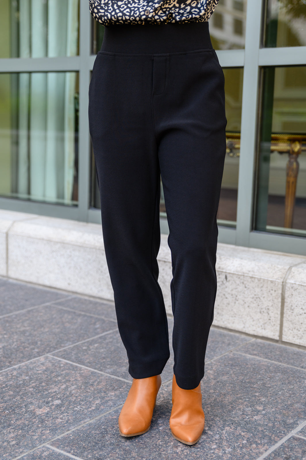 Big Dreams Stretch Pull On Dress Pants In Black Womens Southern Soul Collectives 