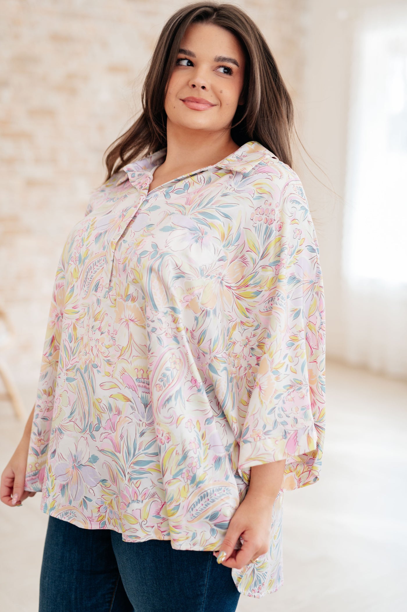 Blissful Botanicals Blouse Tops Southern Soul Collectives