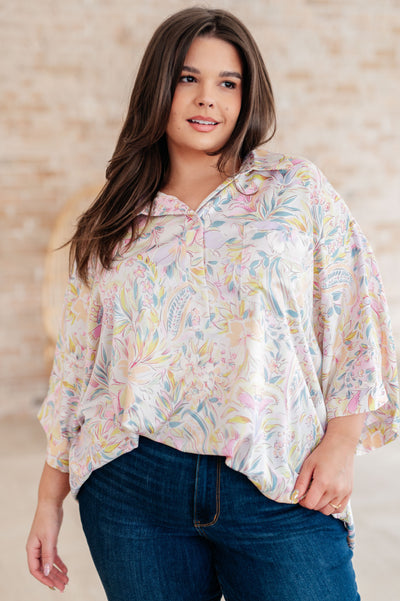 Blissful Botanicals Blouse Tops Southern Soul Collectives