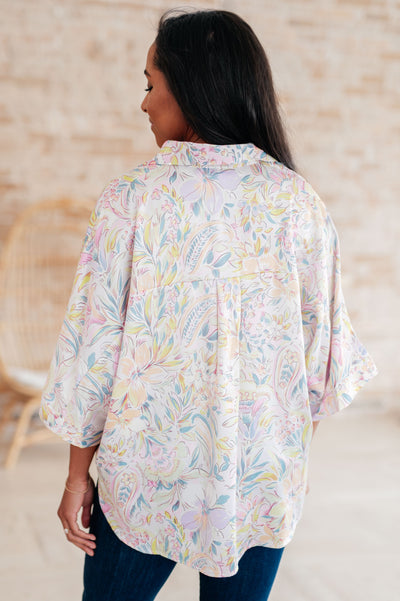 Blissful Botanicals Blouse Tops Southern Soul Collectives