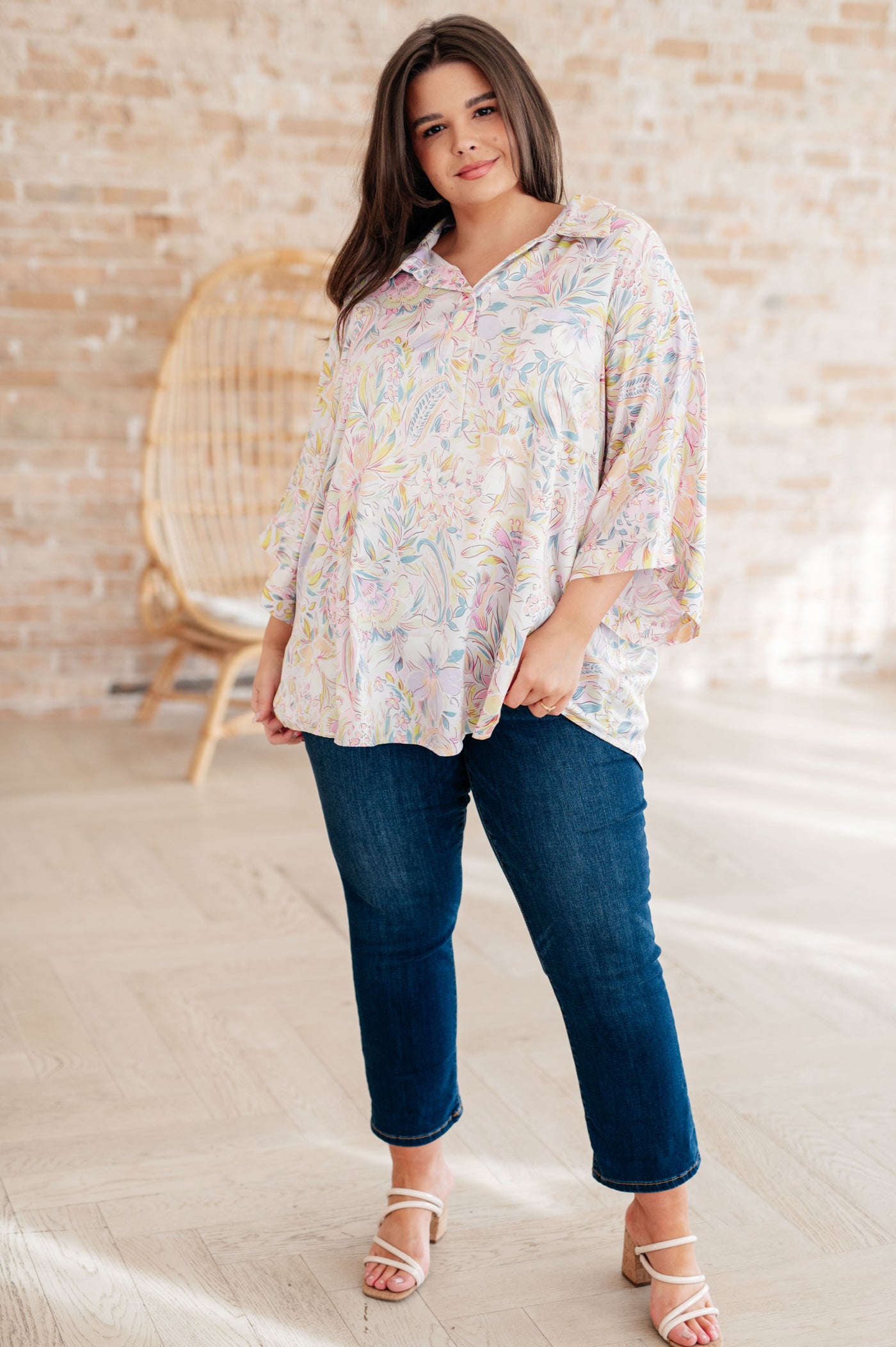 Blissful Botanicals Blouse Tops Southern Soul Collectives