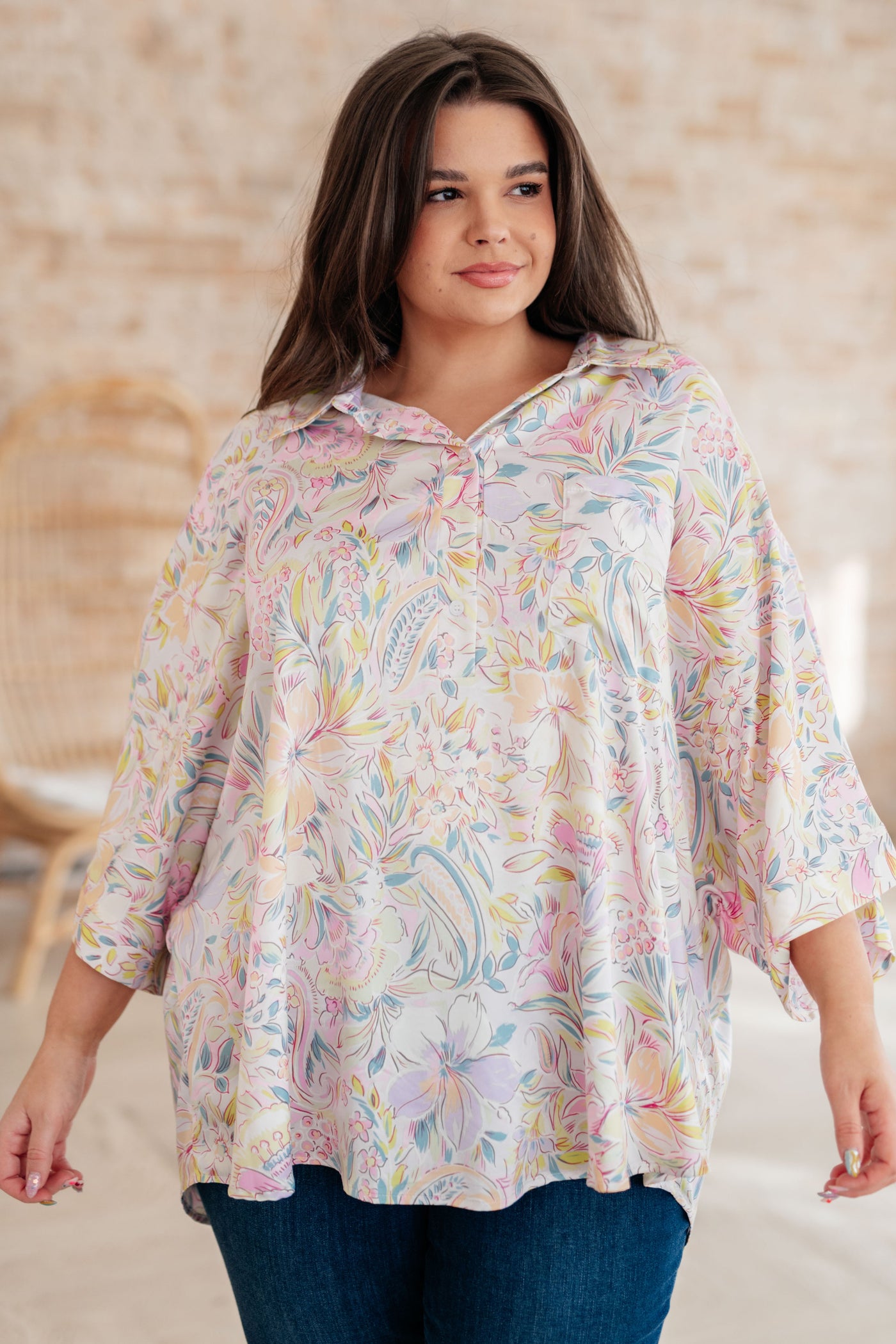 Blissful Botanicals Blouse Tops Southern Soul Collectives