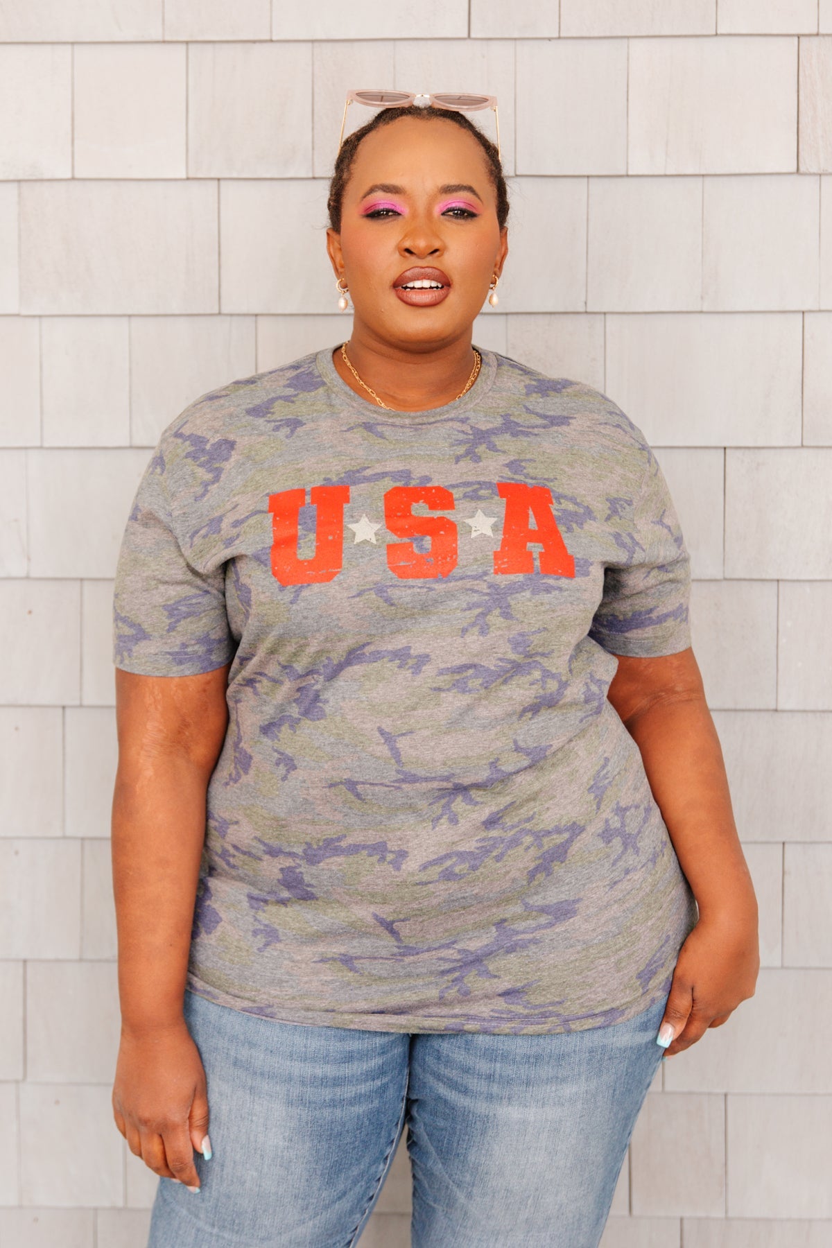 Camo Country Tee Womens Southern Soul Collectives 