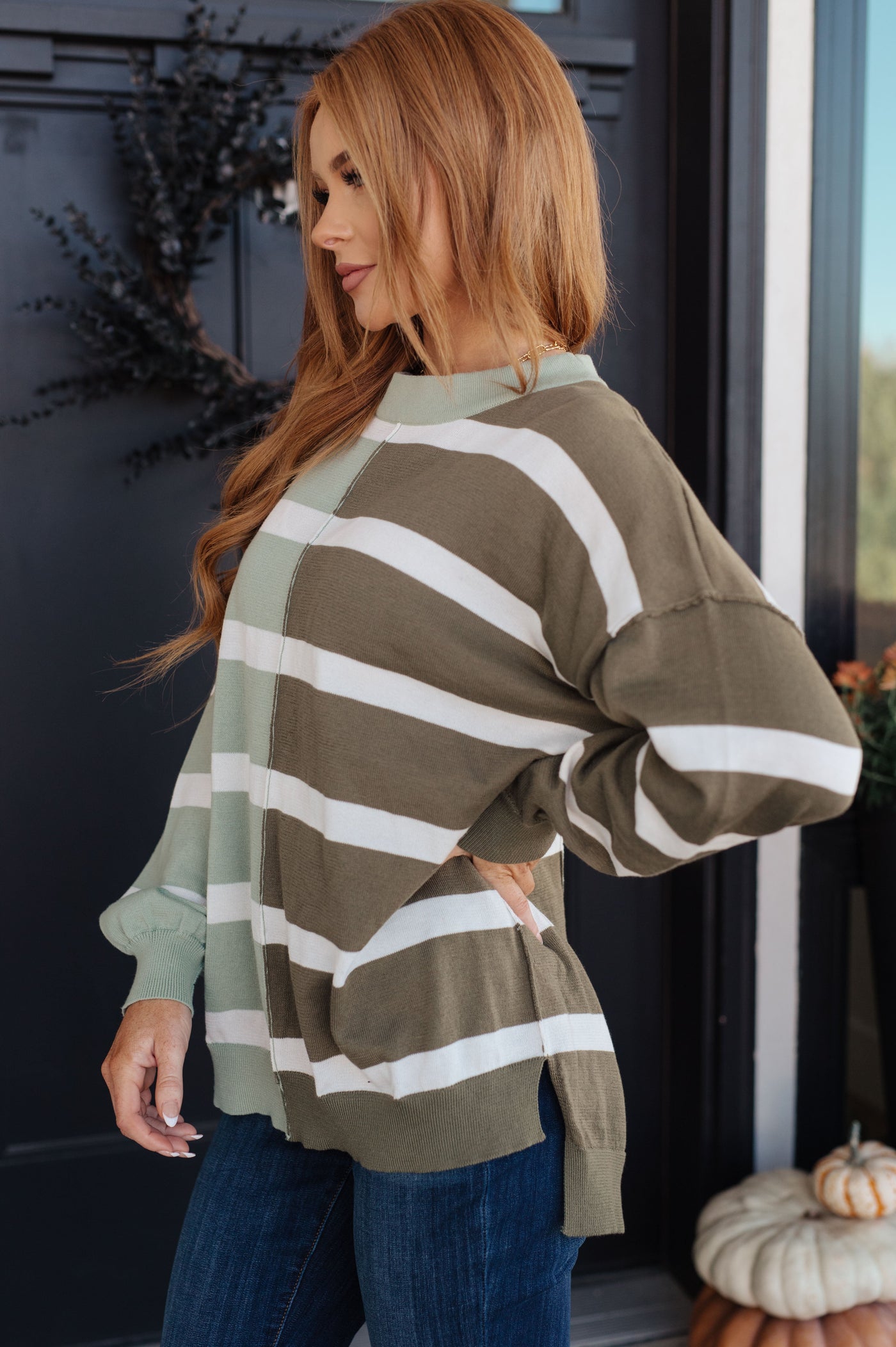 Can't Decide Color Block Striped Sweater - Southern Soul Collectives