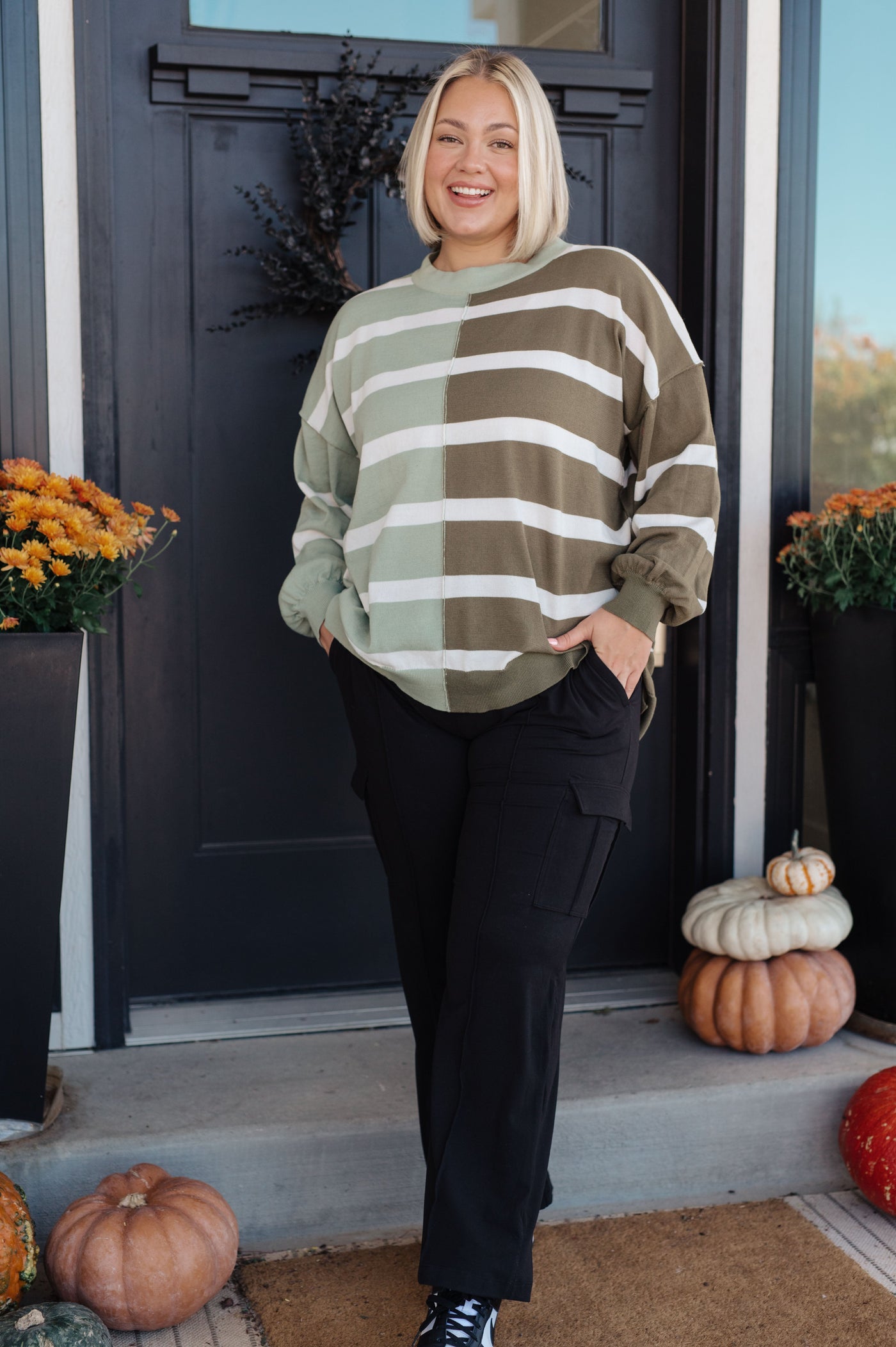 Can't Decide Color Block Striped Sweater - Southern Soul Collectives