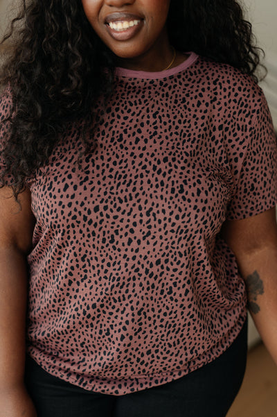 Cheetah Girl Short Sleeve Top Womens Southern Soul Collectives