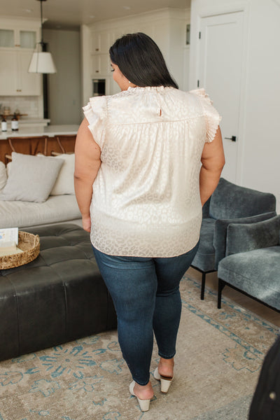 City Escape Top in Pearl Womens Southern Soul Collectives 