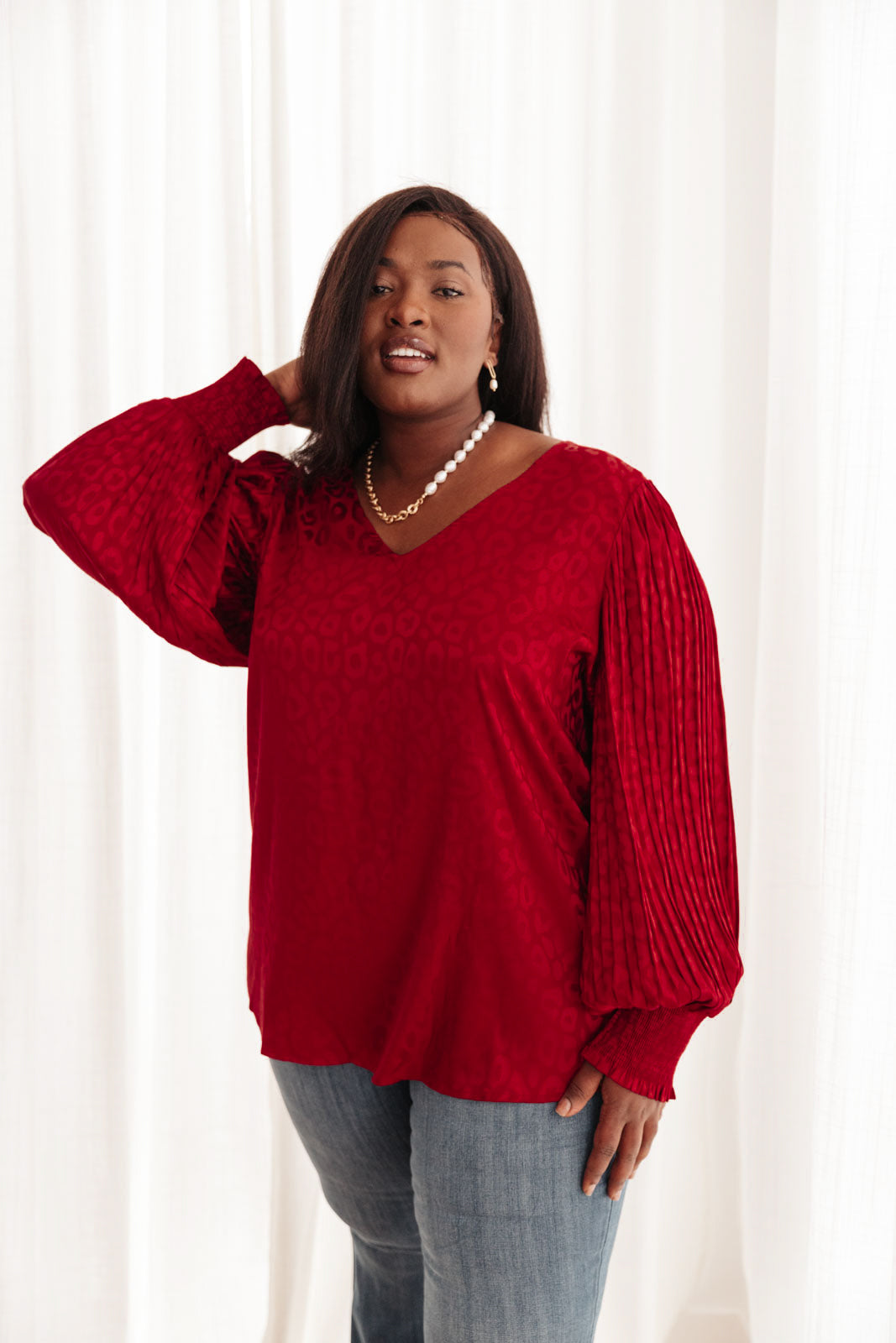 Cityscape Blouse In Burgundy Womens Southern Soul Collectives 