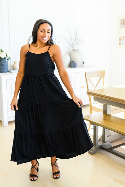 Classically Cool Tiered Maxi Dress Womens Southern Soul Collectives 