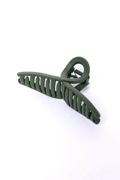 Claw Clip Set of 4 in Forest Green - Southern Soul Collectives